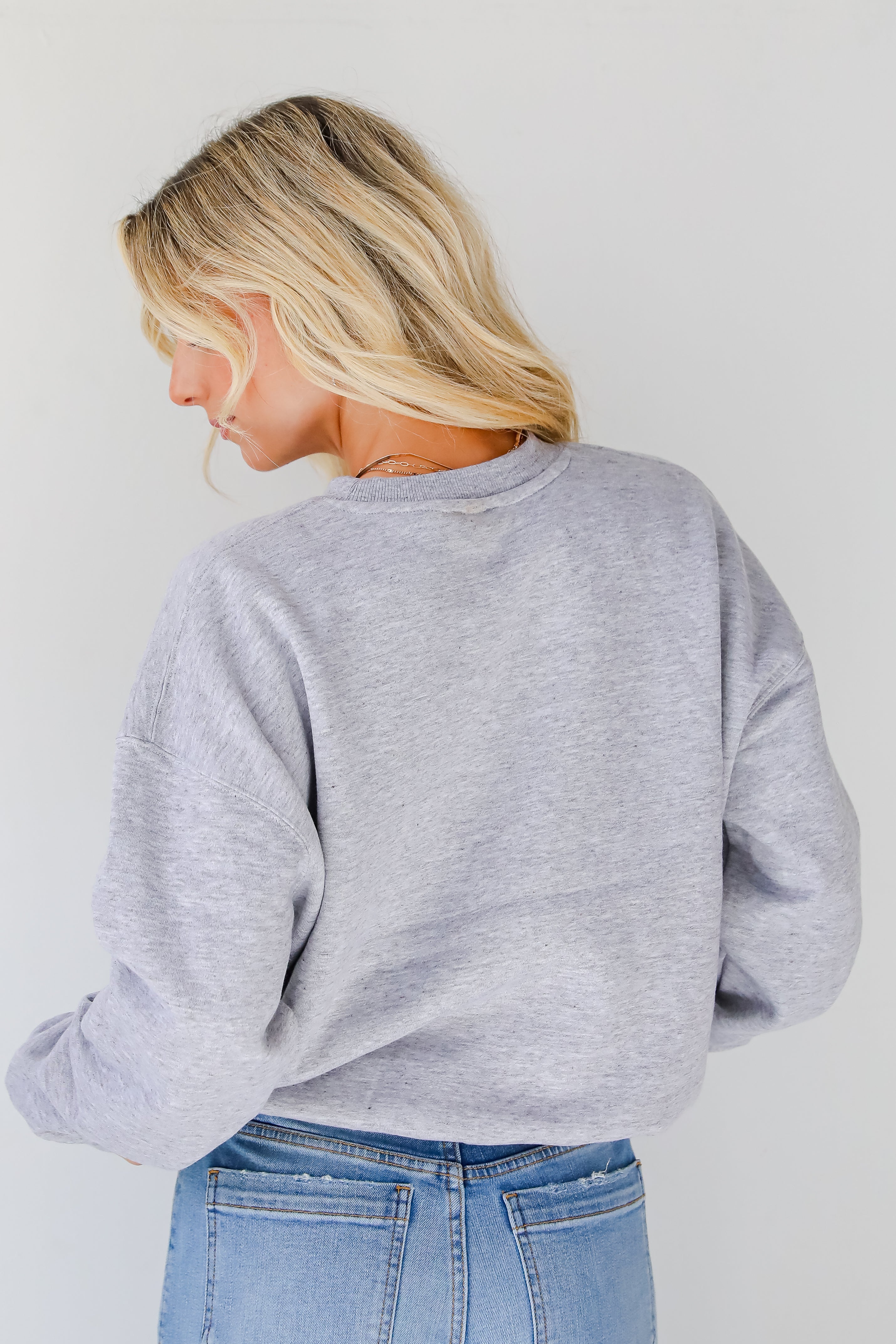 Heather Grey Merry & Bright Sweatshirt