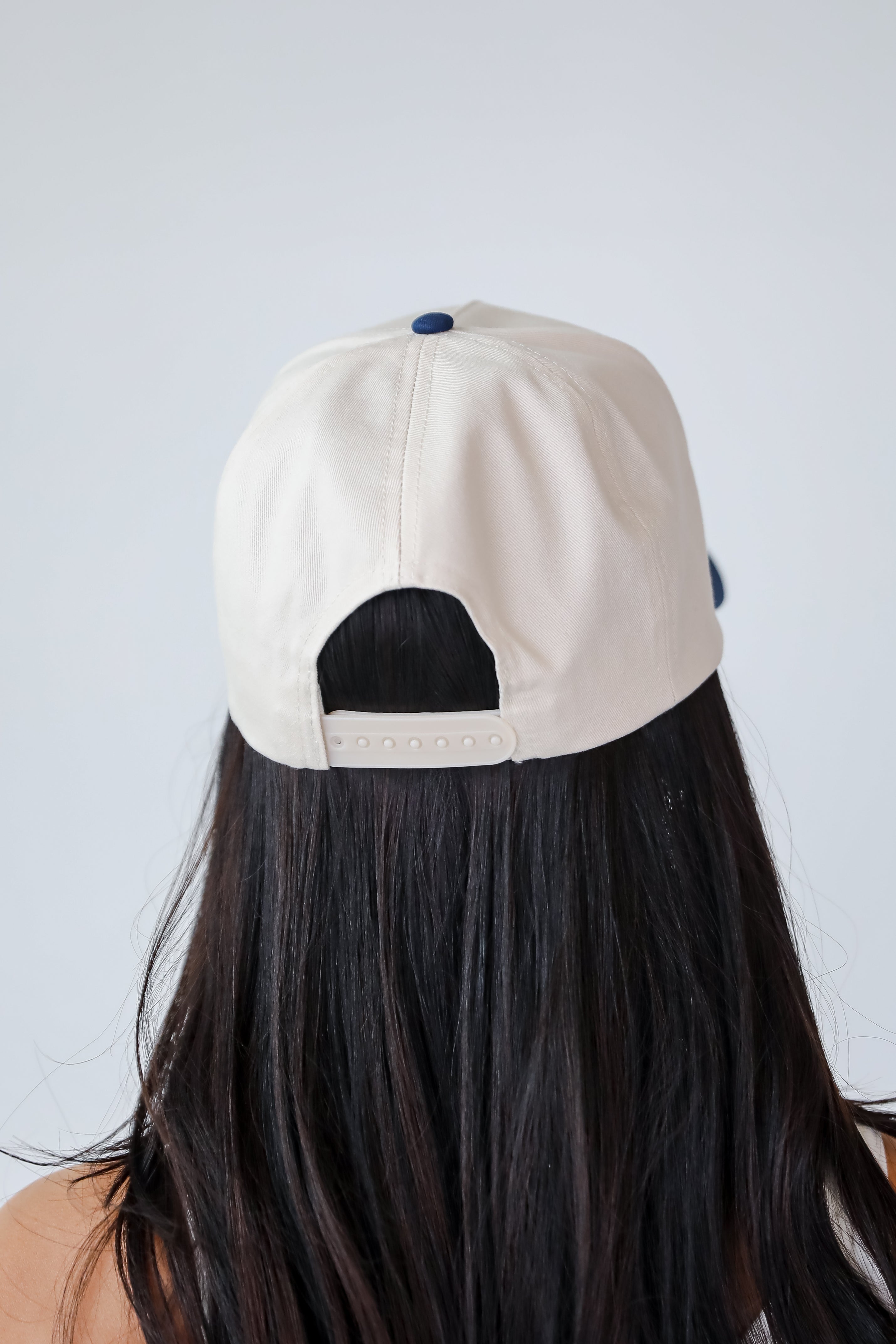 Navy Go Team Color Block Embroidered Hat