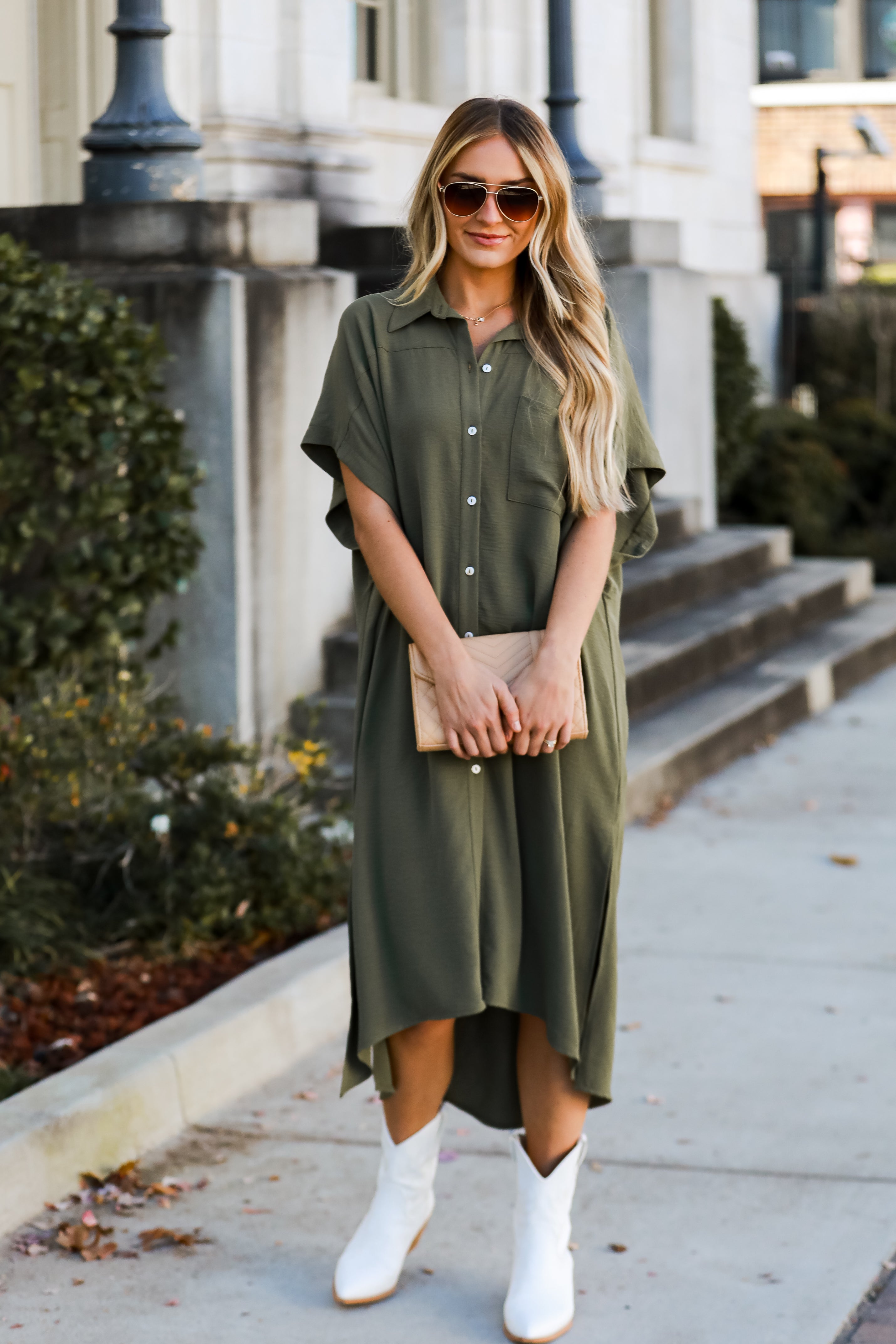 green dresses