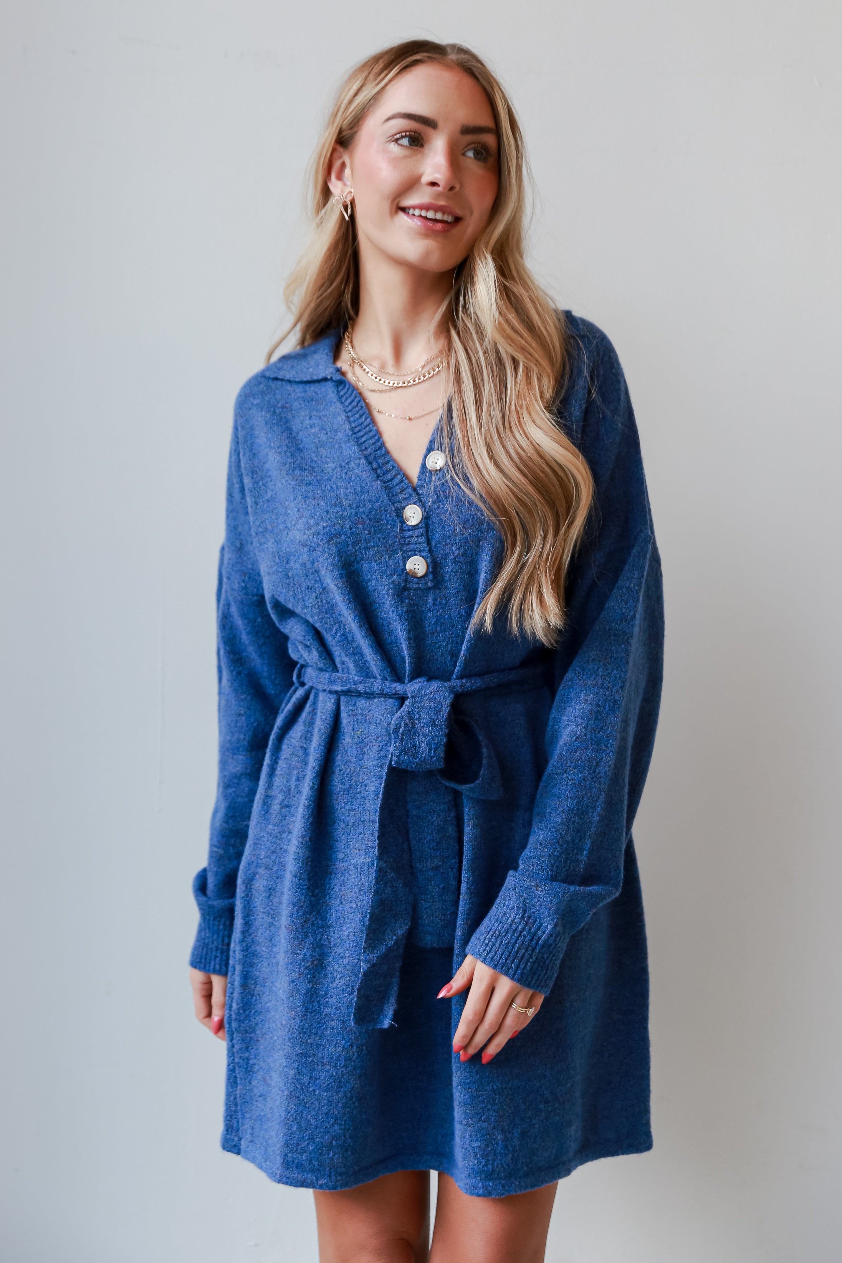 blue Sweater Dress for women blue Sweater Dress. Cheap Dresses. Online cheap dresses. Online Women&