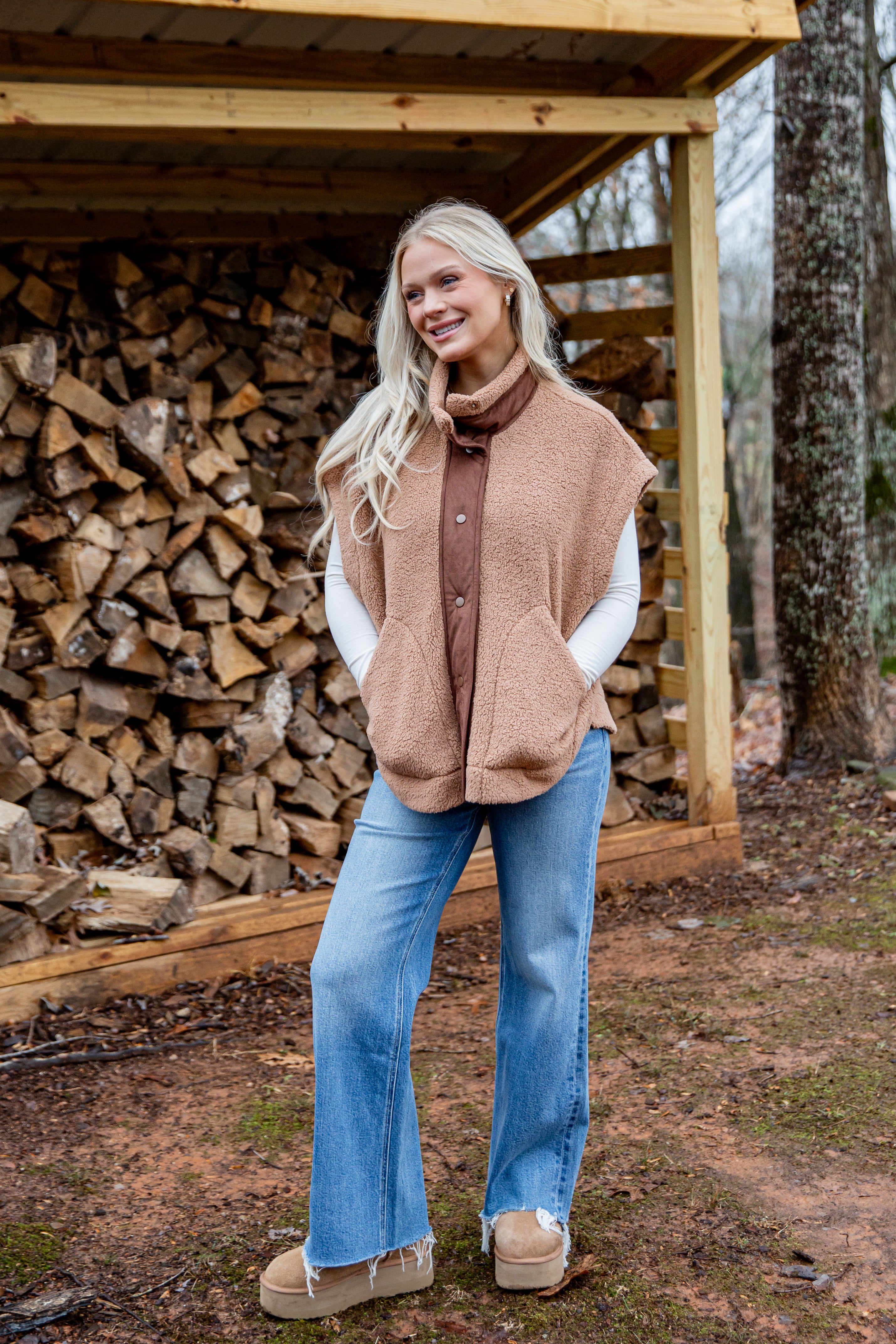 FINAL SALE - Sandridge Sherpa Vest