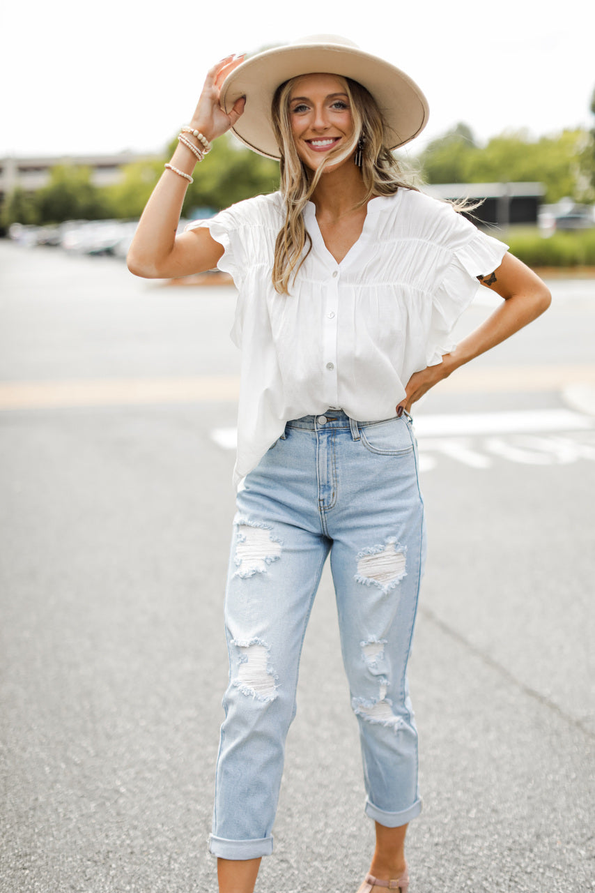 Natalie High-Rise Mom Jeans