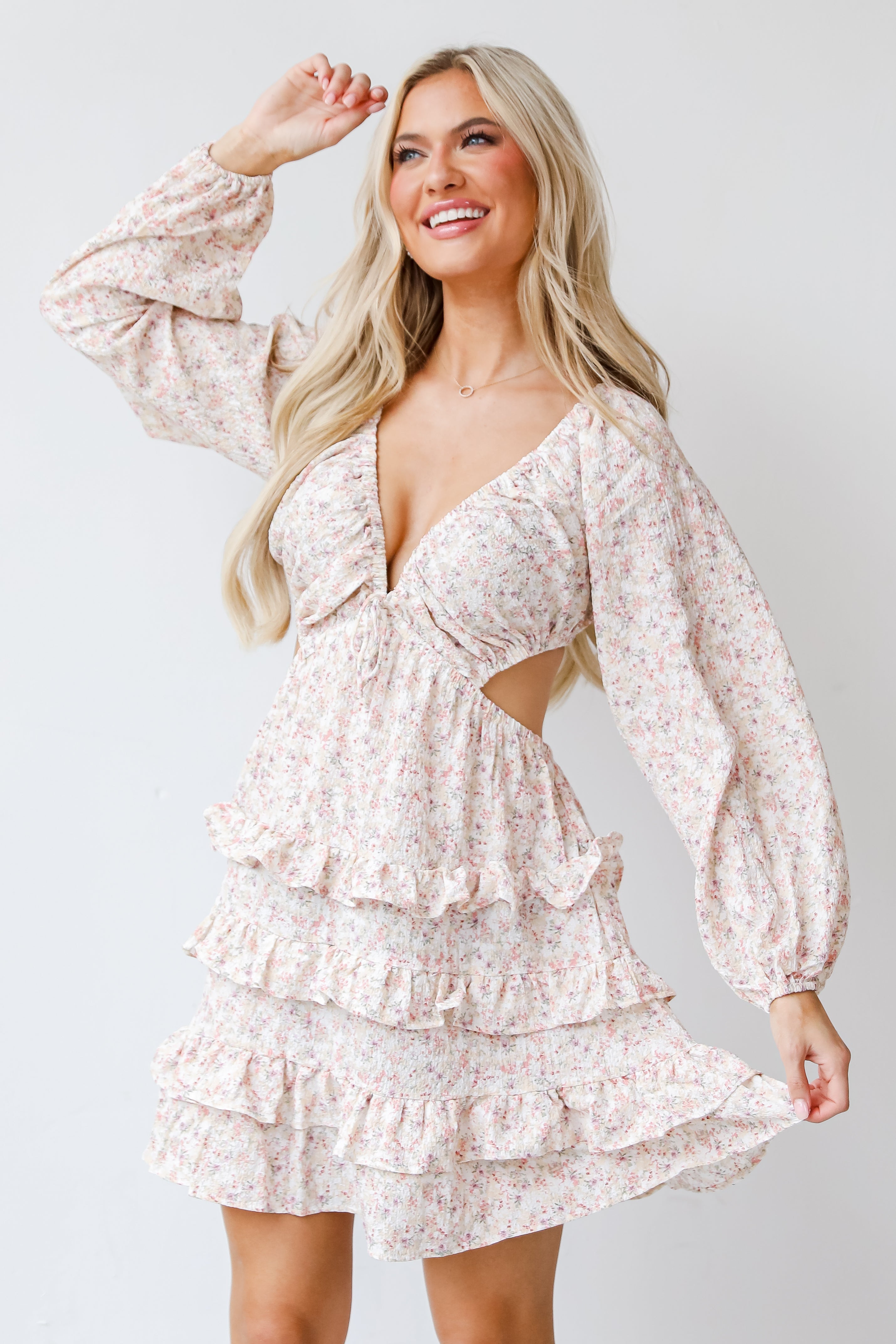Floral Mini Dress