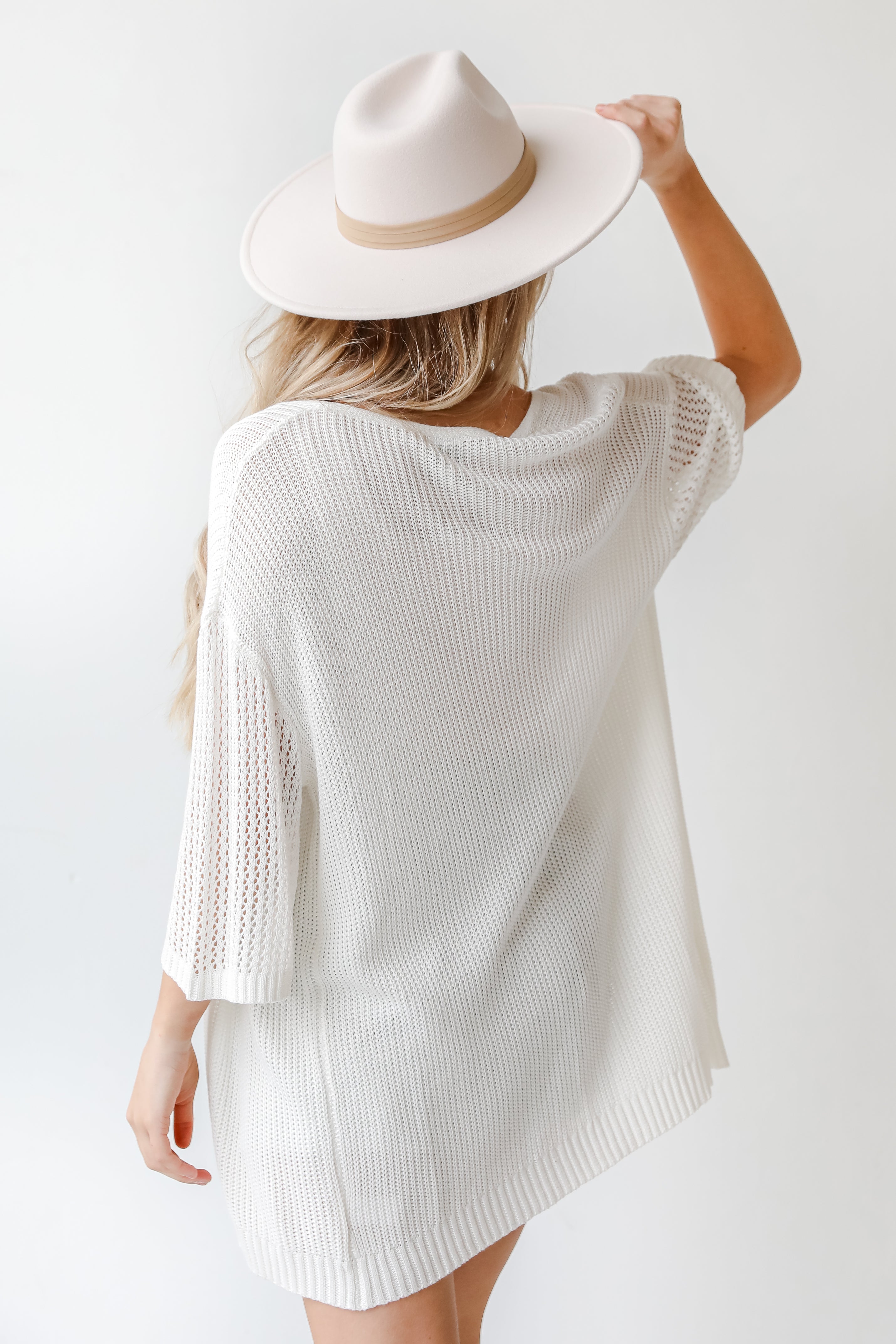 Cardigan back view