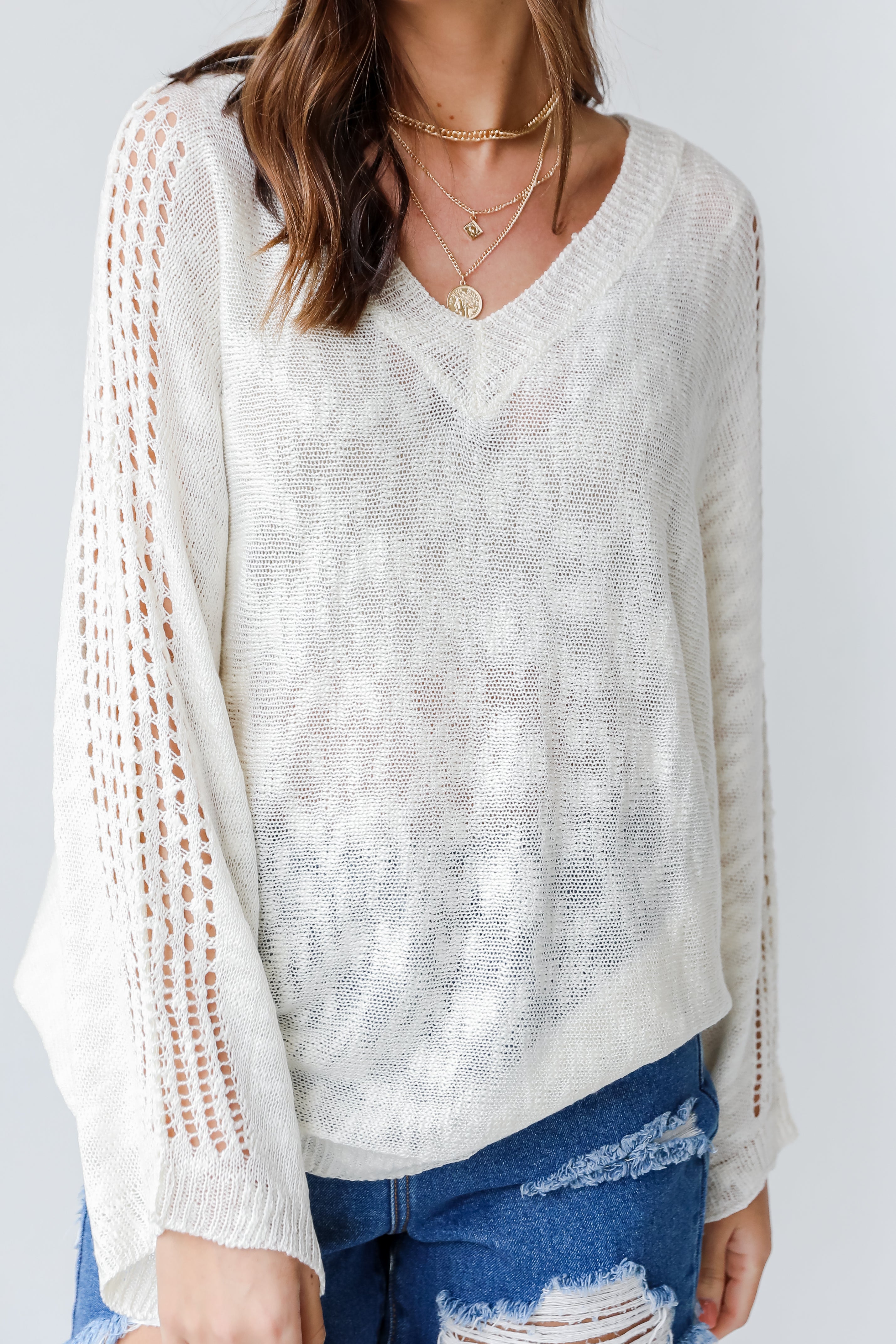 Knit Top front view