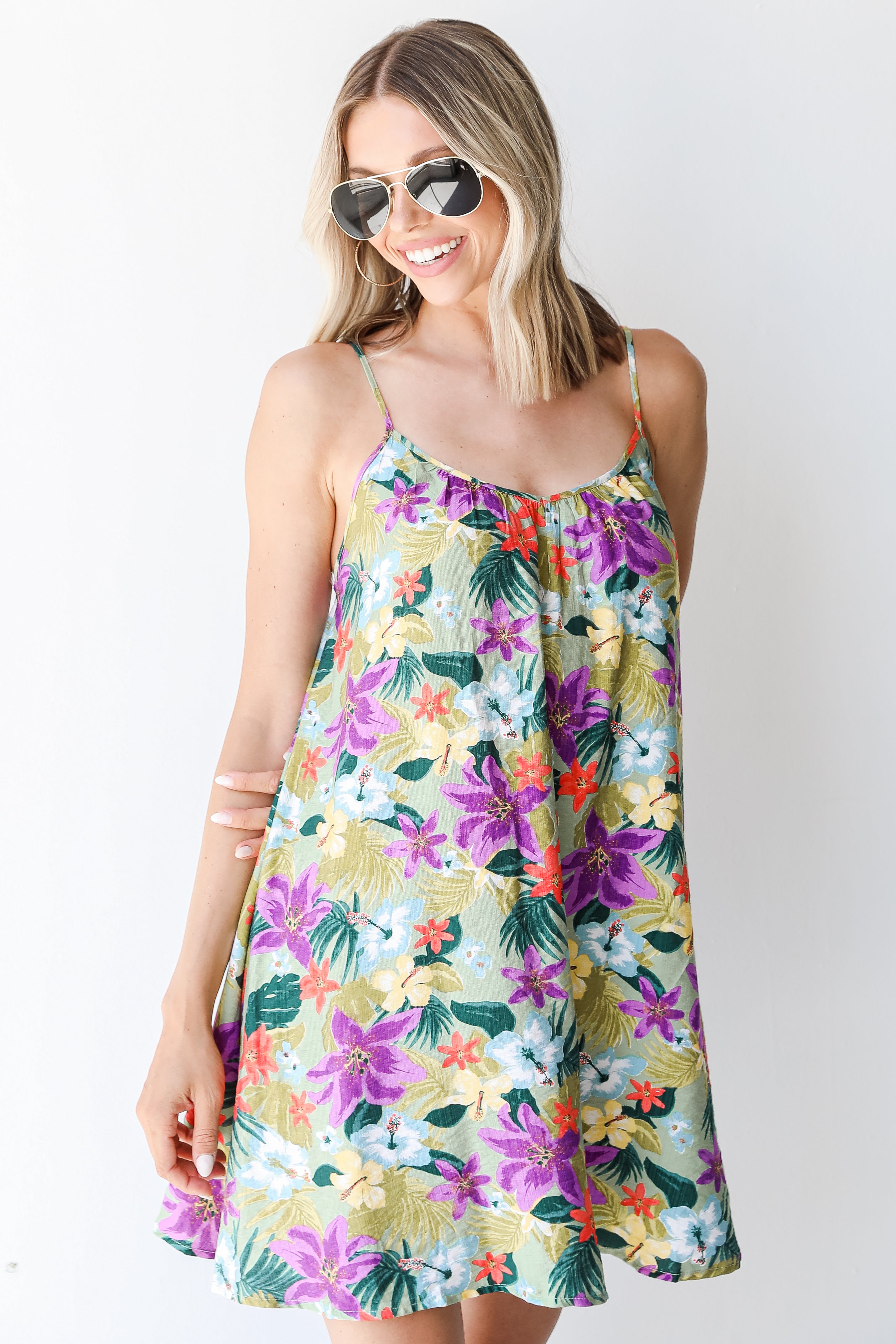 Floral Mini Dress