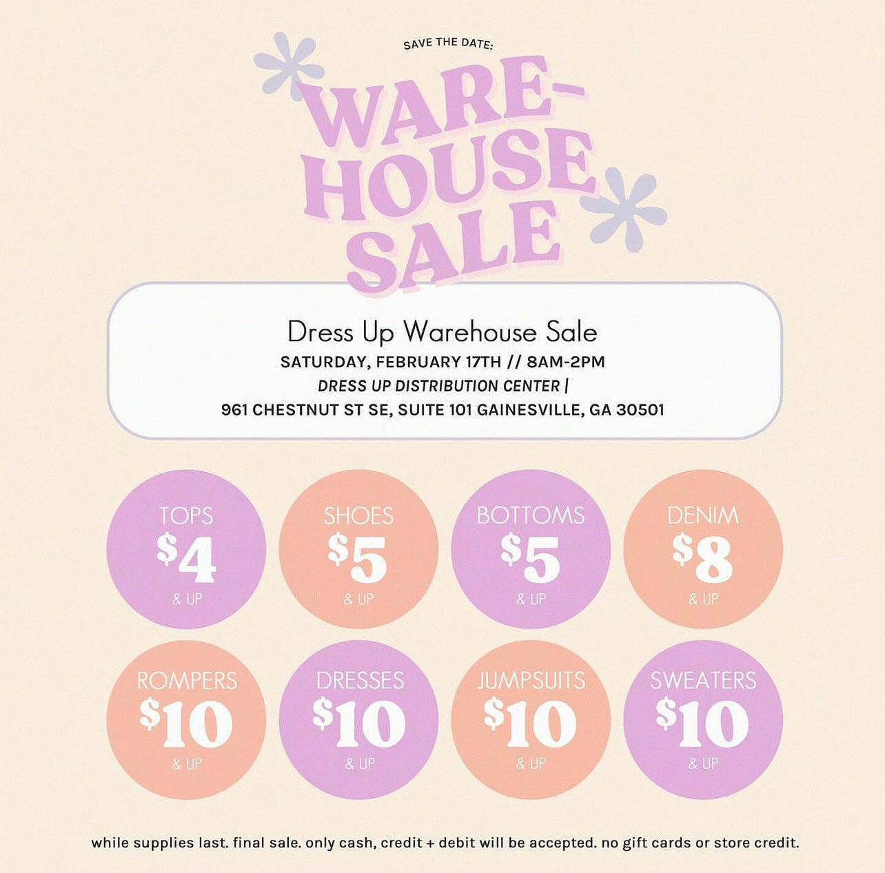 Unveiling the Treasure Trove: Recap of Harvey Boutique's Annual Warehouse Sale in Gainesville, Georgia