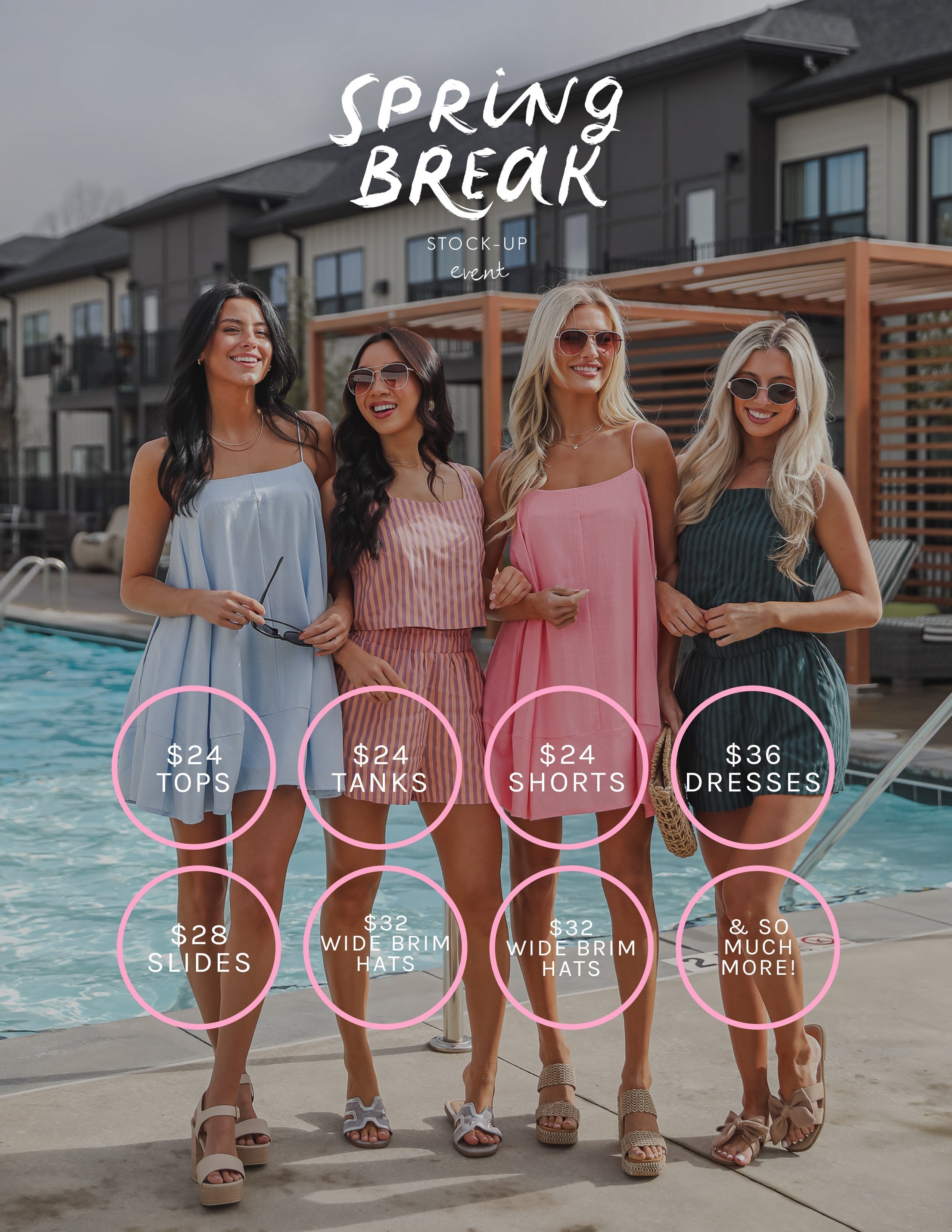Harvey Boutique's Spring Break Event graphic