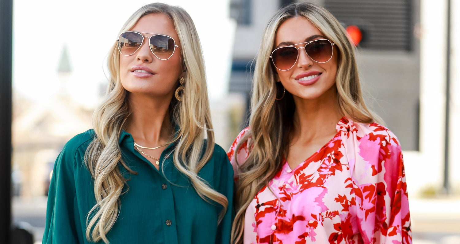 models wearing trendy outfits
