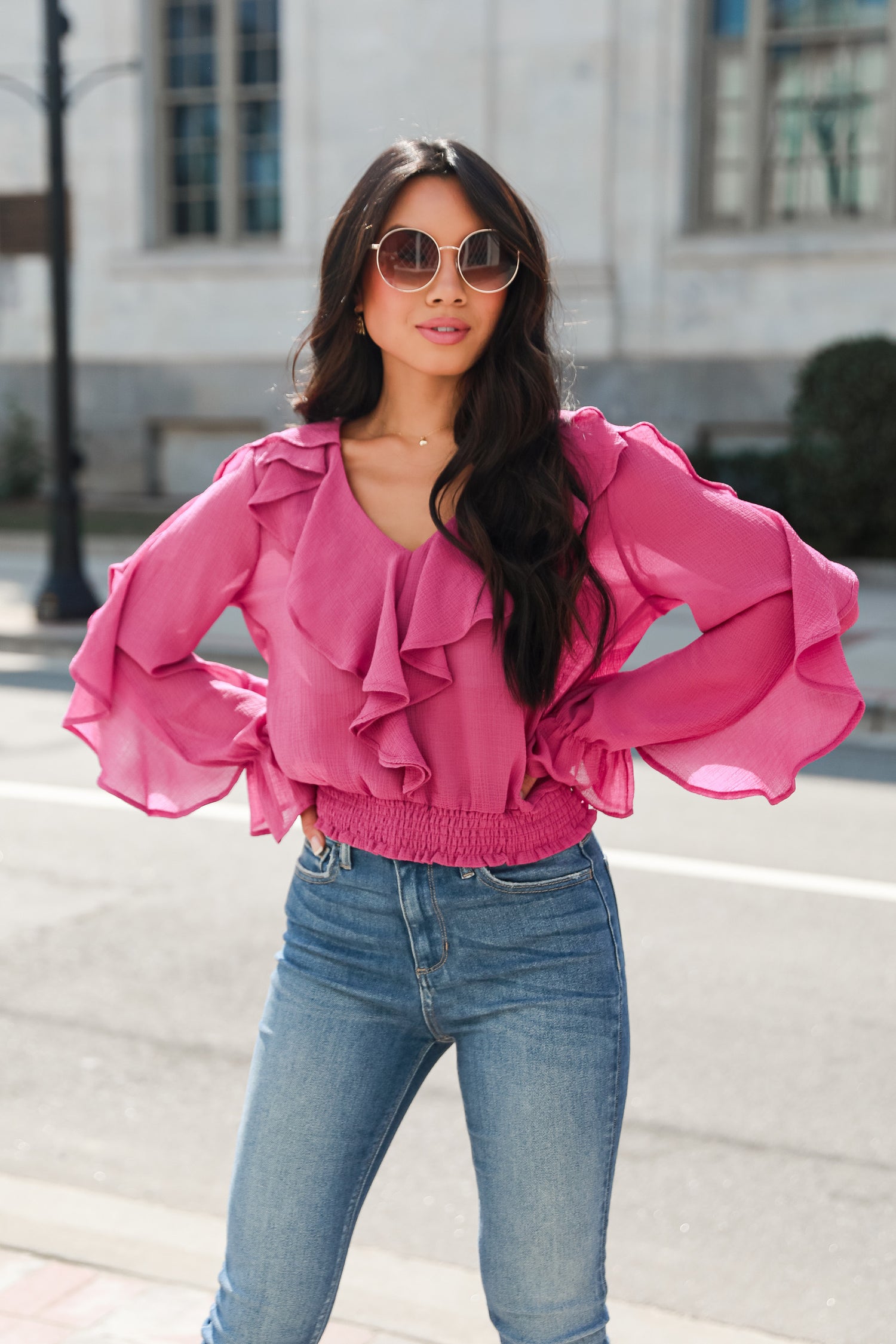 Statement Sleeve Blouses for Women | Trendy Puff Sleeve &amp; Ruffle Tops 