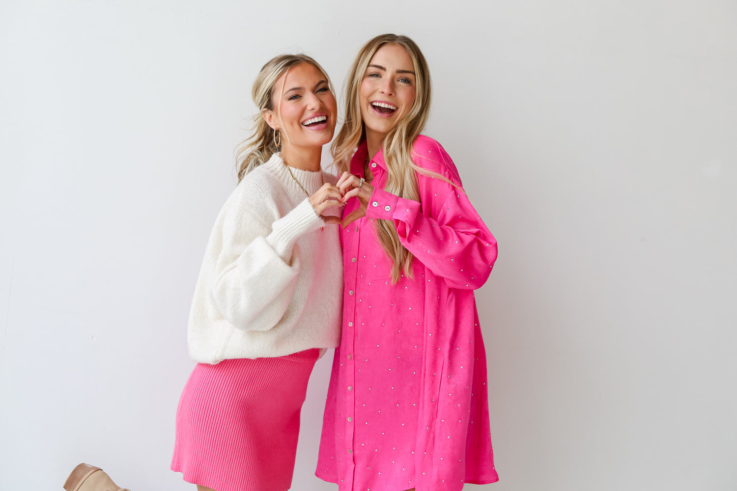 models wearing cute valentine&