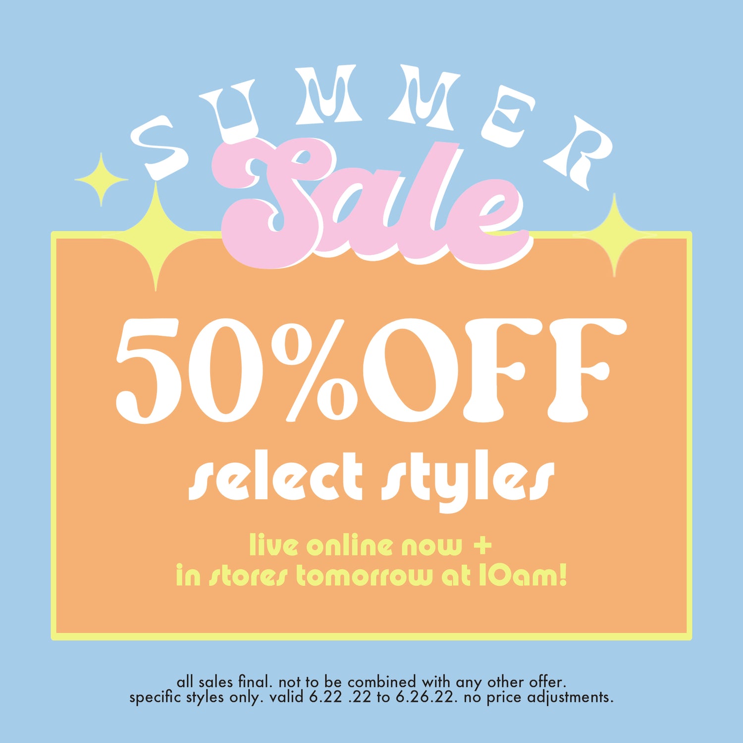 Summer Sale