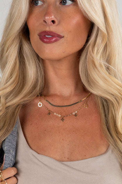 charm necklace