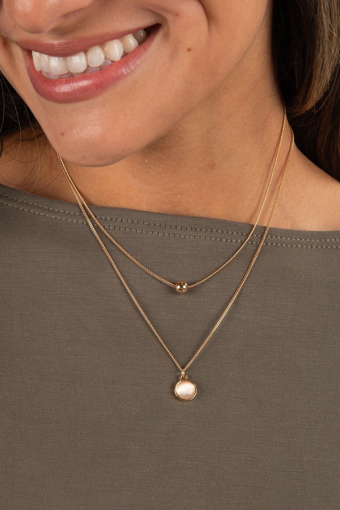 gold necklaces