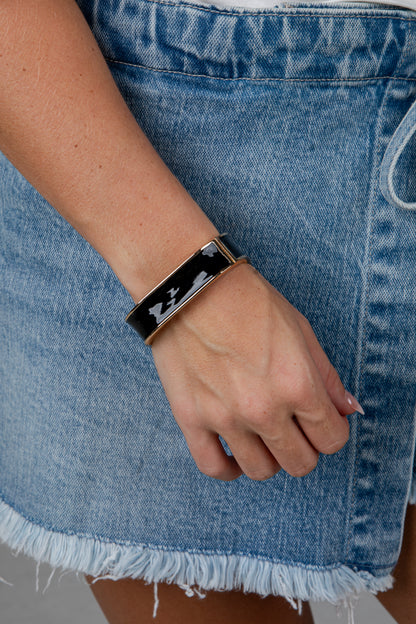Madison Colorblock Square Bangle