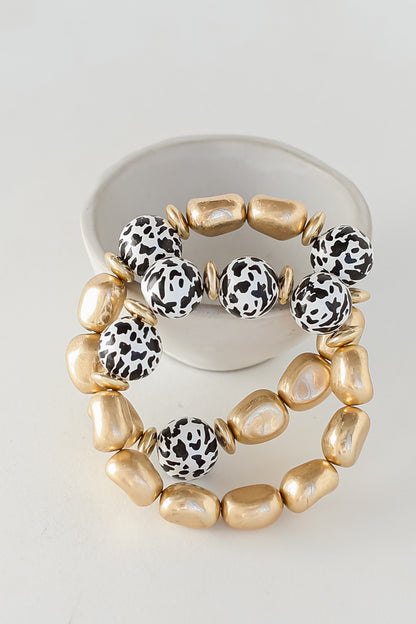 trendy Beaded Bracelet Set
