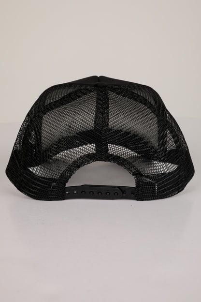Black American Cowgirl Trucker Hat