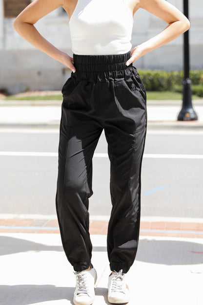black Joggers