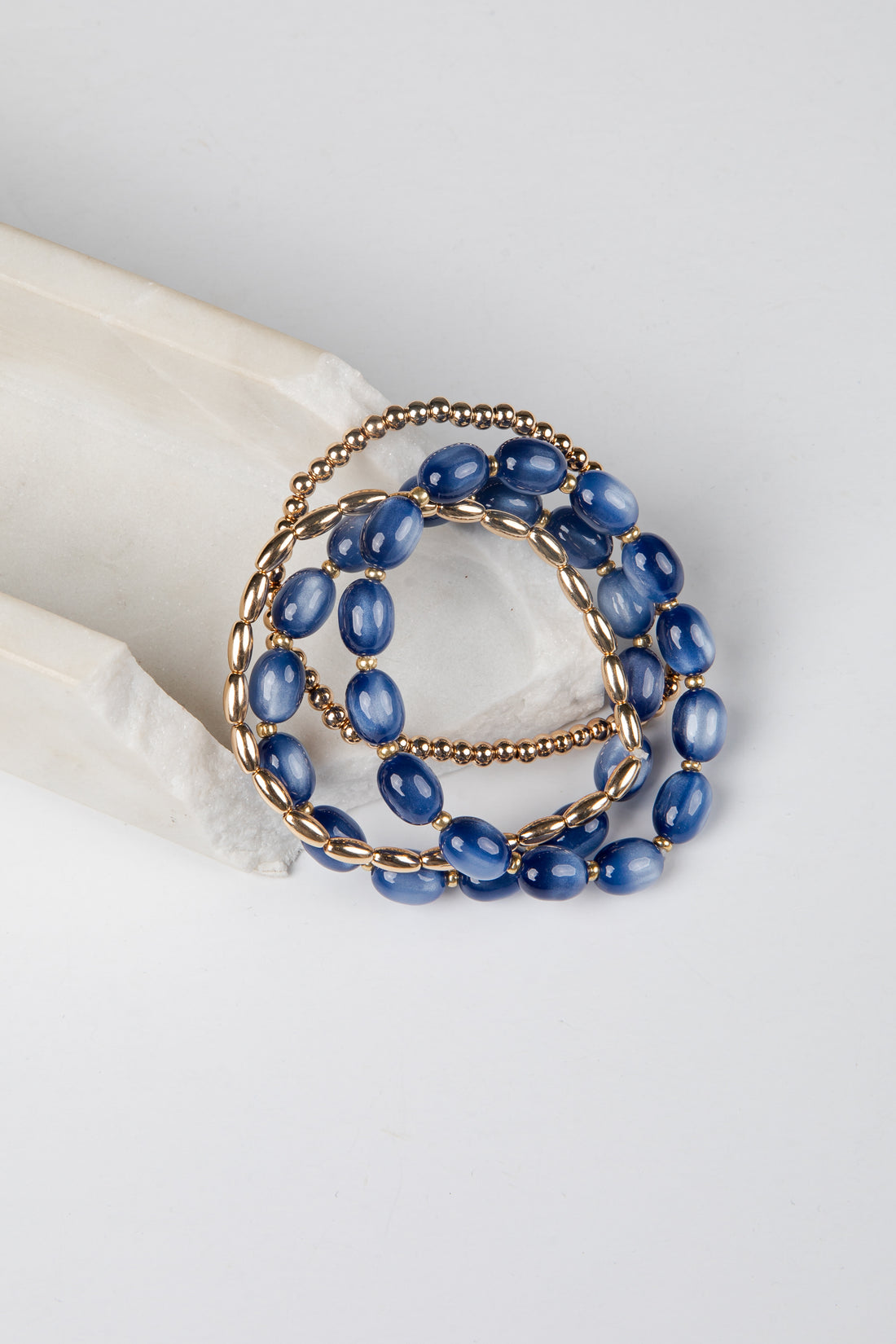 June Stretch Beaded Bracelet Set