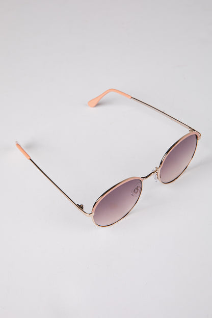 Throwing Shade Round Sunglasses
