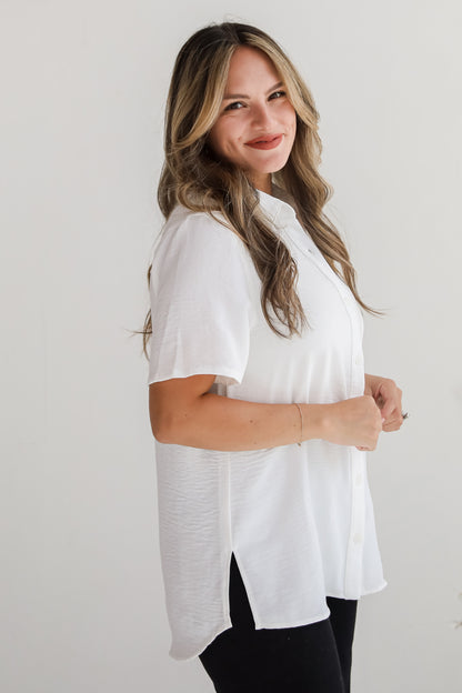 Kayla Button-Up Blouse