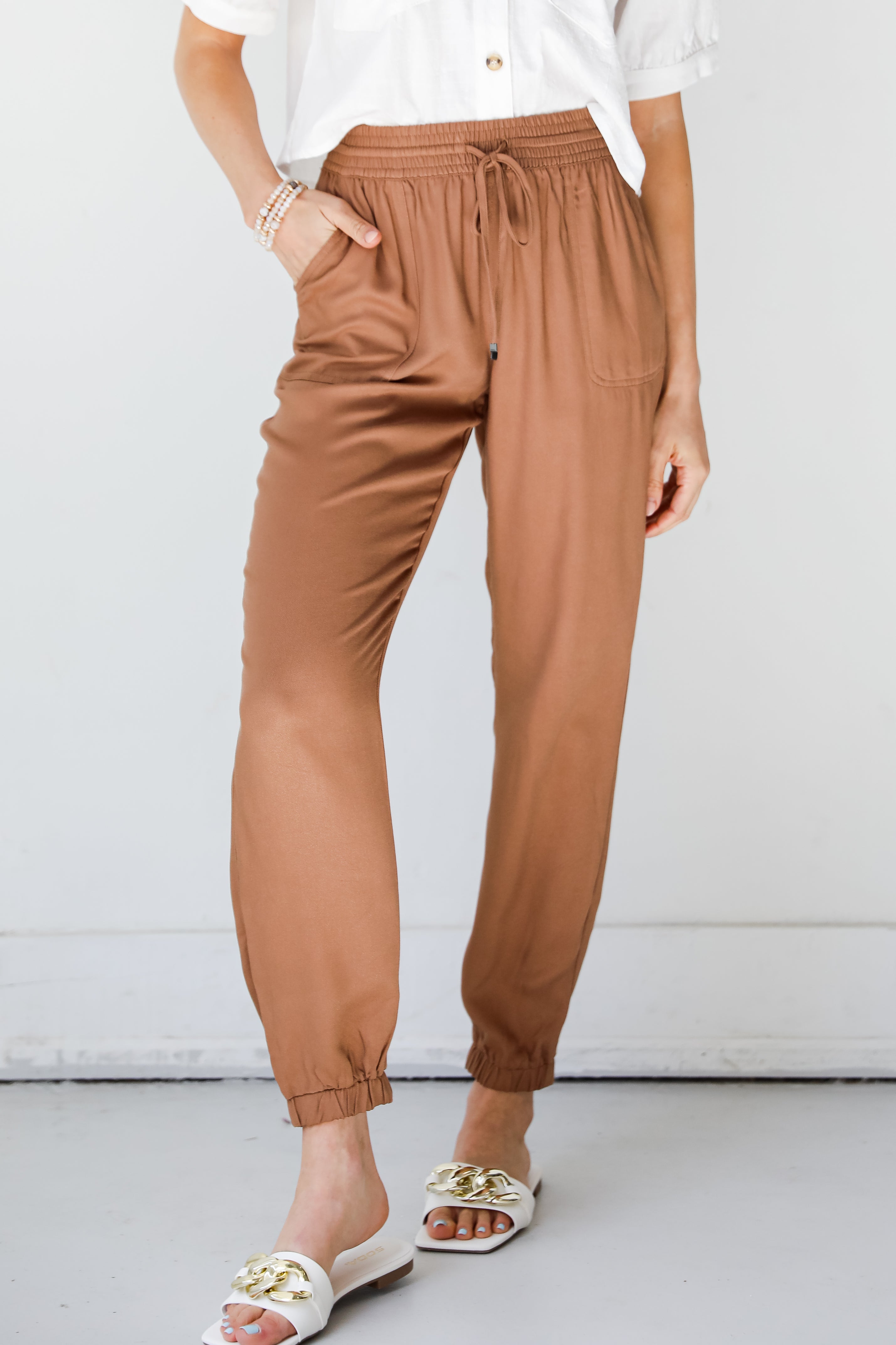 brown Joggers