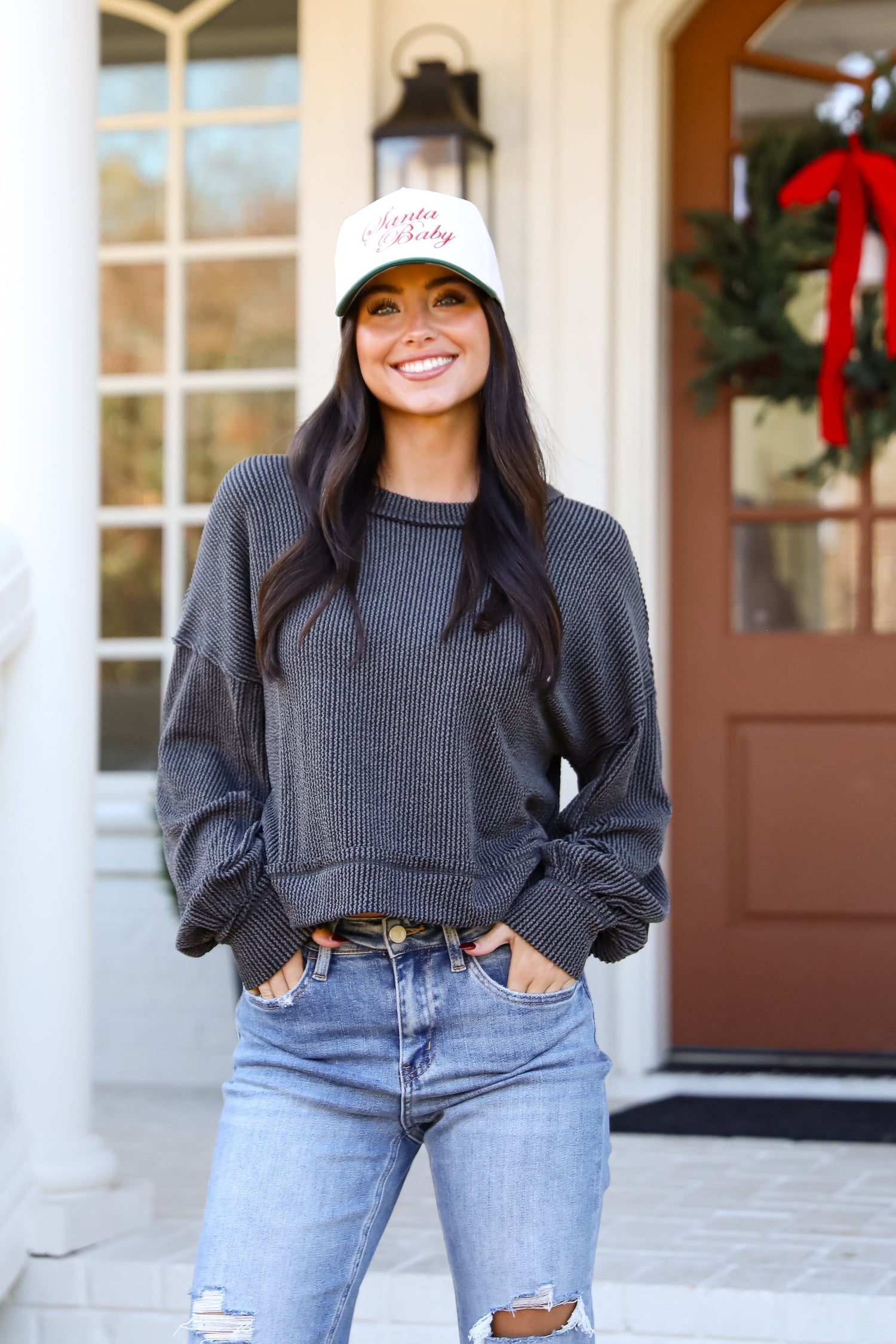 Meghan Corded Top