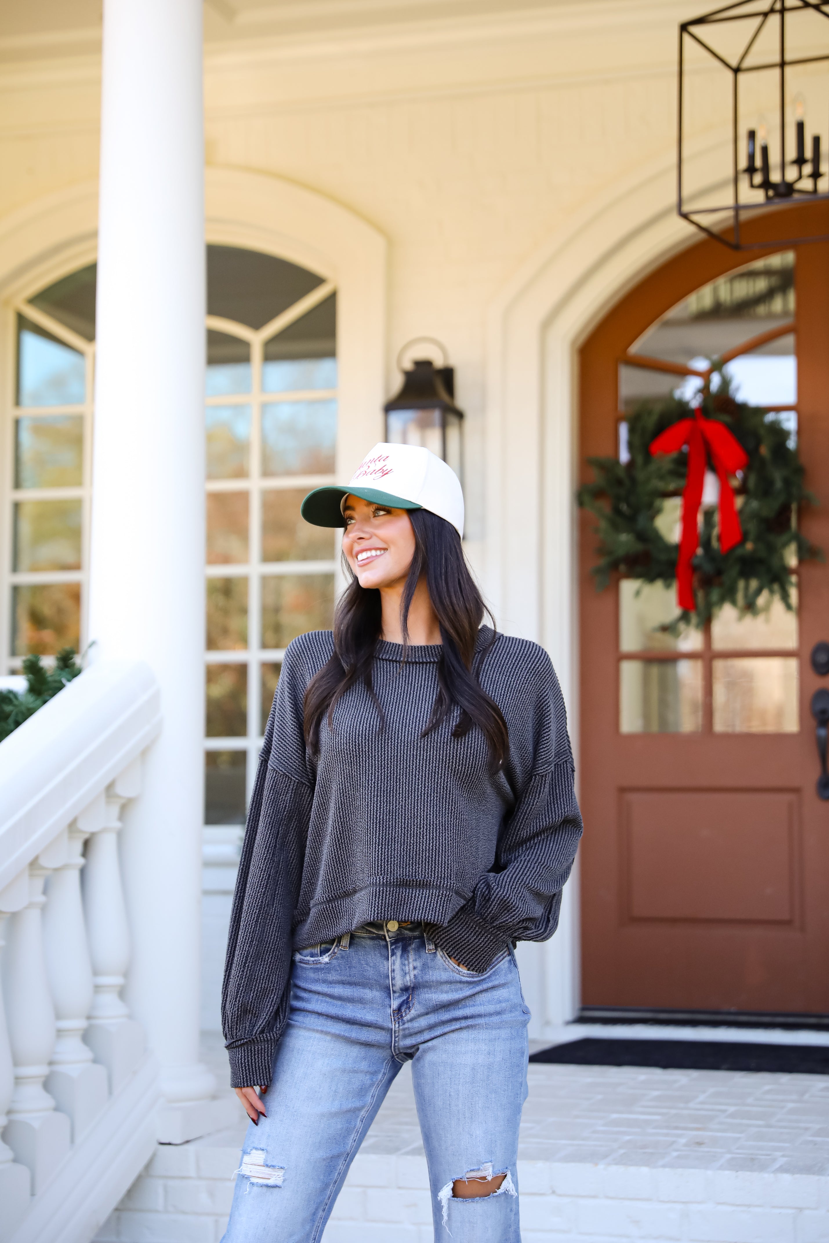 Meghan Corded Top