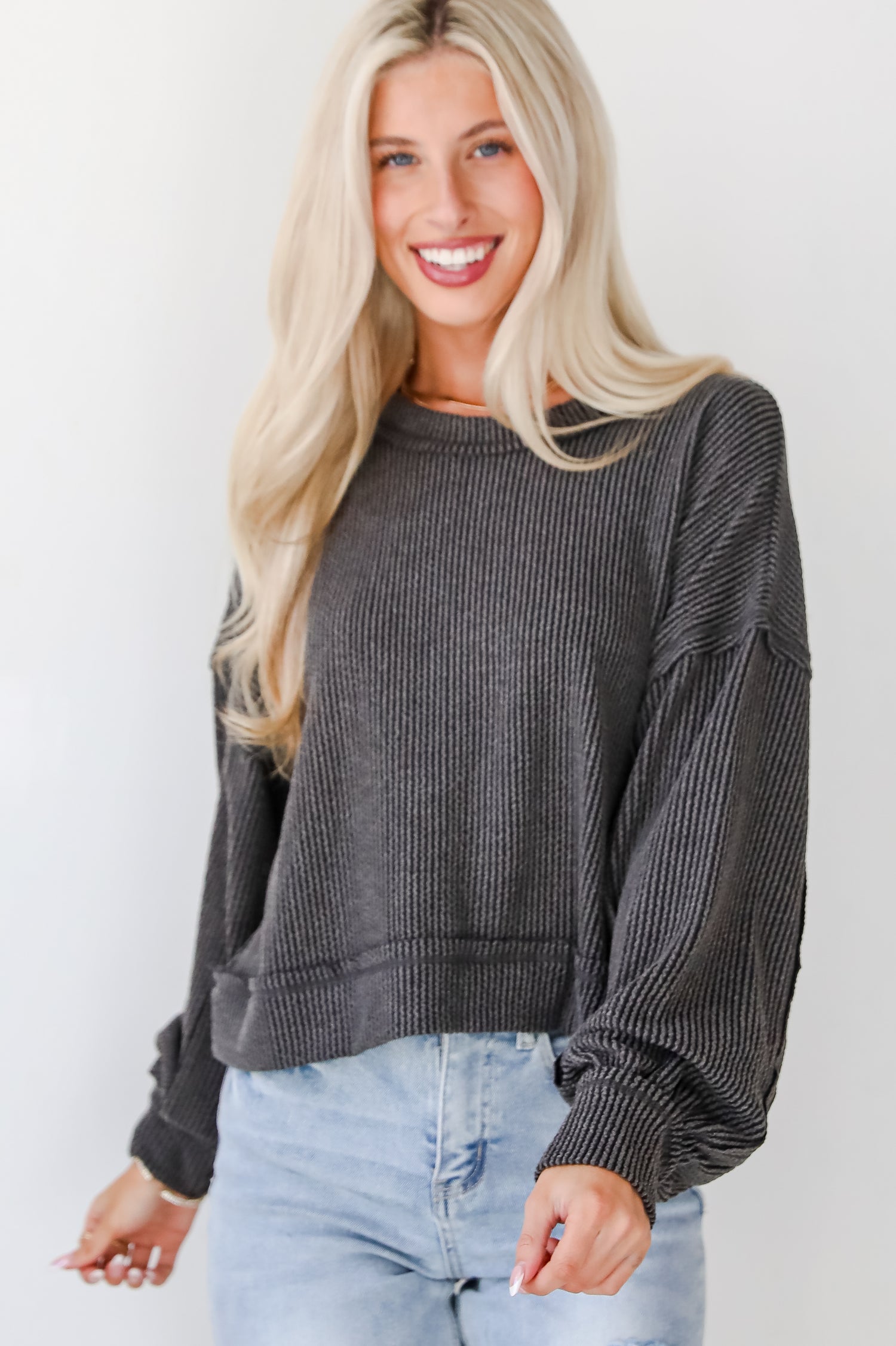 Meghan Corded Top
