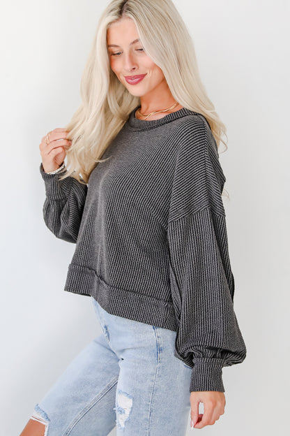 Meghan Corded Top