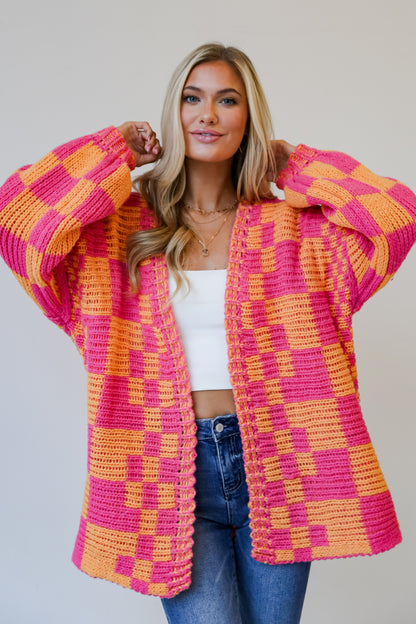pink sweaters
