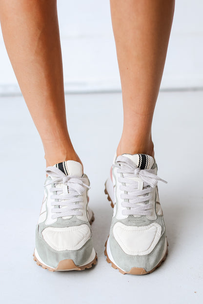 Color Block Sneakers front view