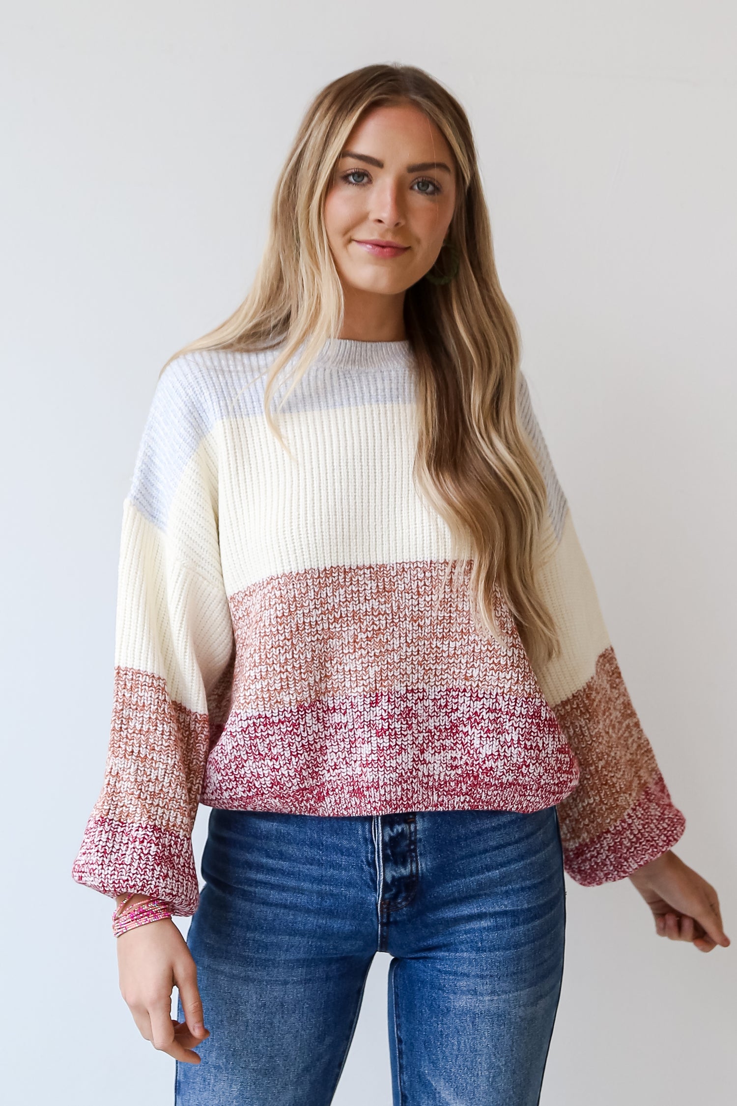 colorful sweaters