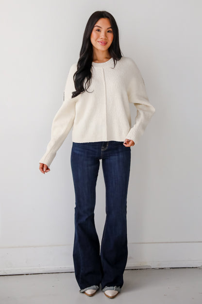 Charismatic Sense Cream Sweater