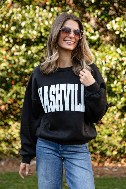 Nashville Black Sweatshirt