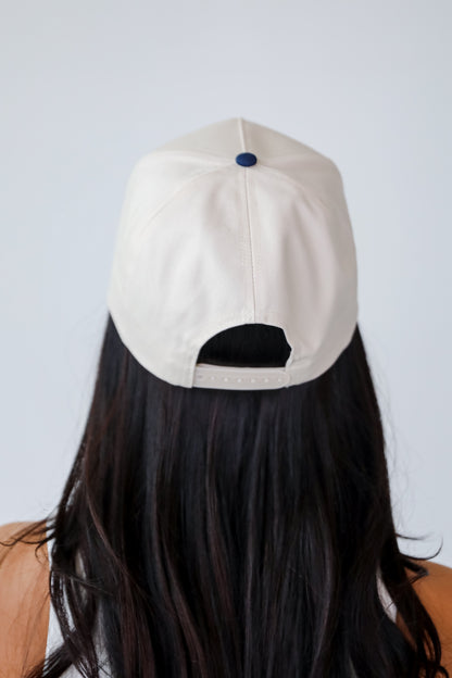 Navy Go Team Color Block Embroidered Hat