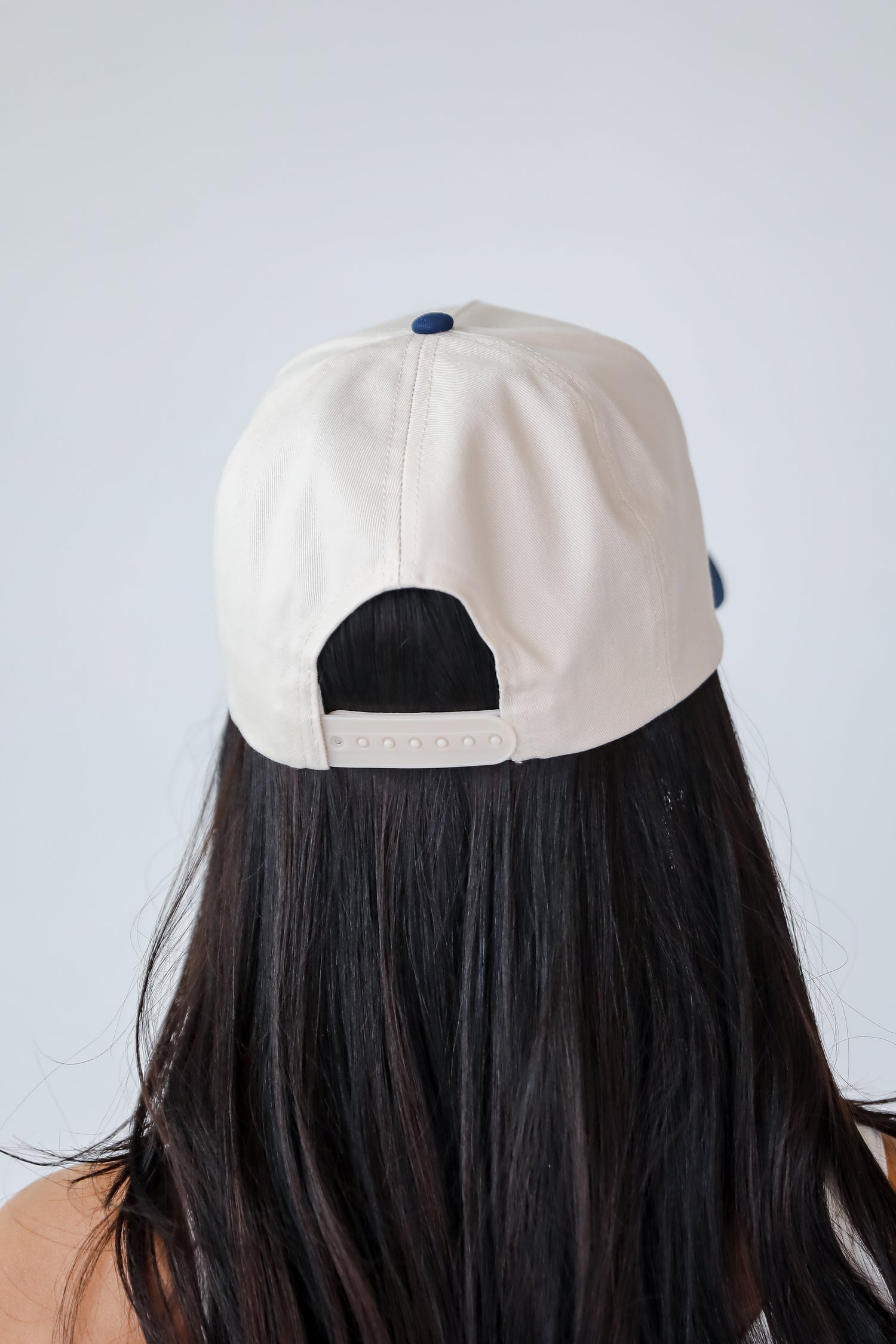 Navy Go Team Color Block Embroidered Hat