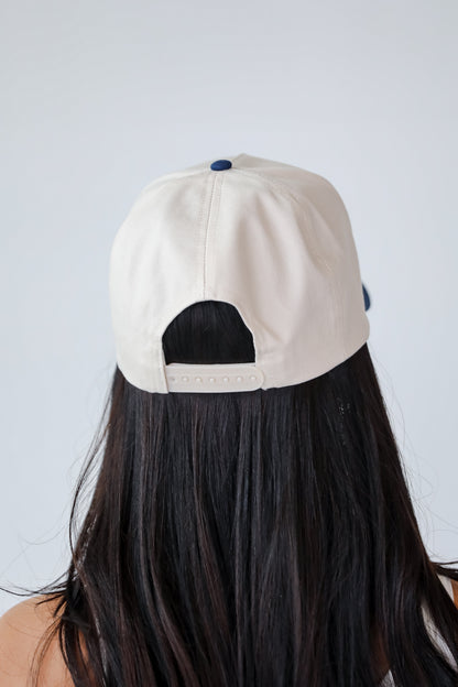 Navy Go Team Color Block Embroidered Hat