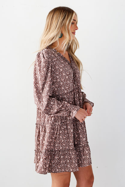 flower mini dress