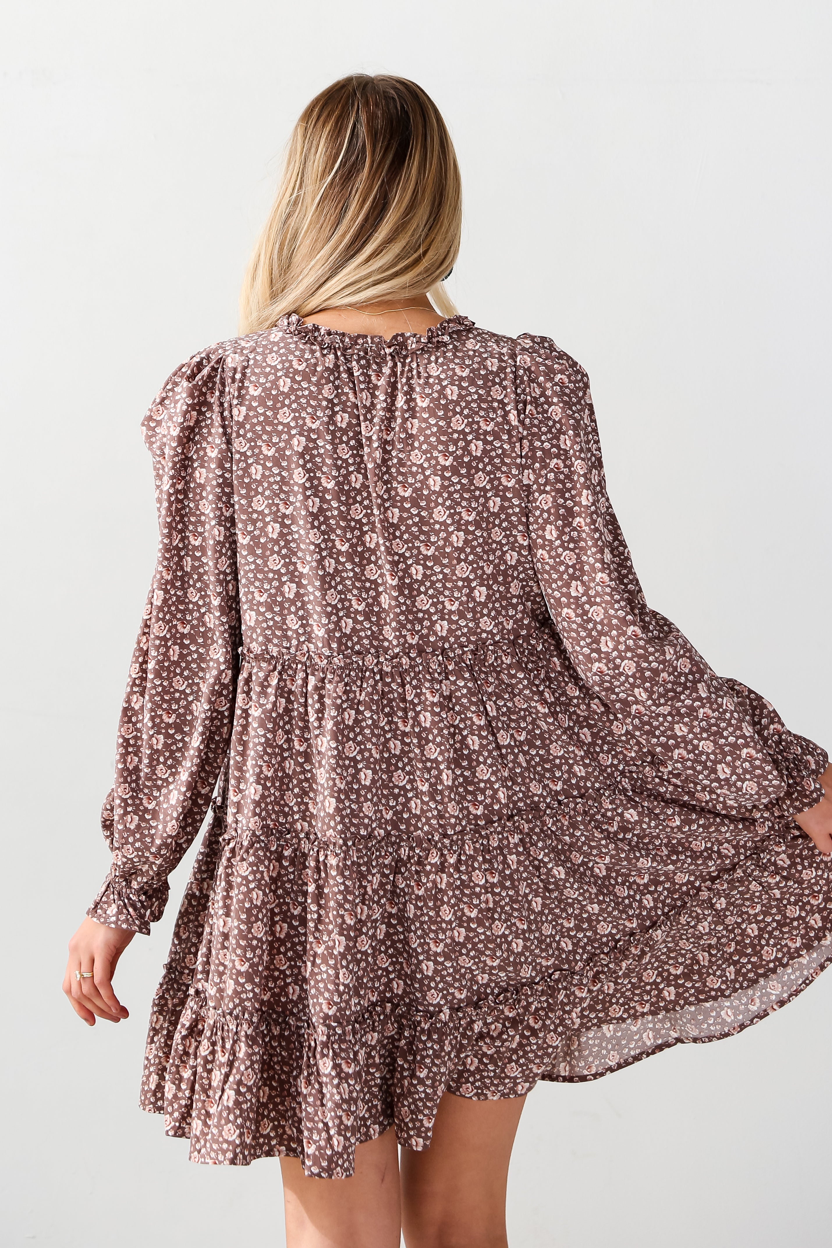 brown dresses