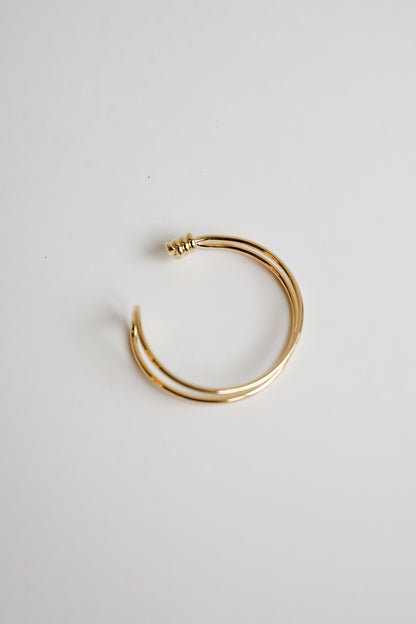 Josie Gold Cuff Bracelet