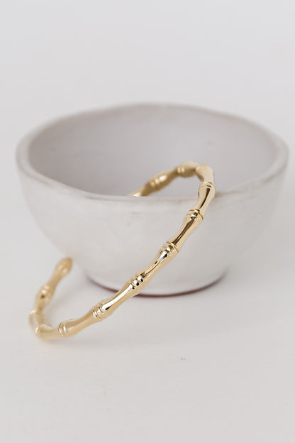 Gold Cuff Bracelet