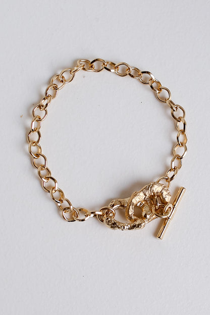 Gold Chainlink Bracelet