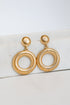 Lilly Circle Drop Earrings