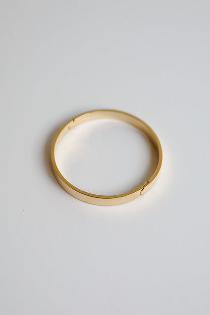 Hadley Gold Bangle Bracelet