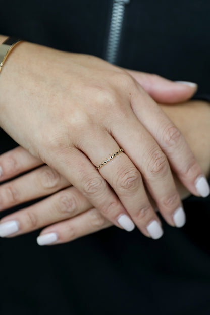 Valerie Gold Gemstone Ring