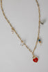 Lily Gold Charm Necklace