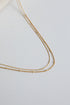 Nova Gold Layered Chain Necklace