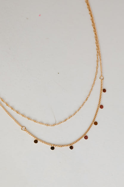 Gold Layered Chain Necklace