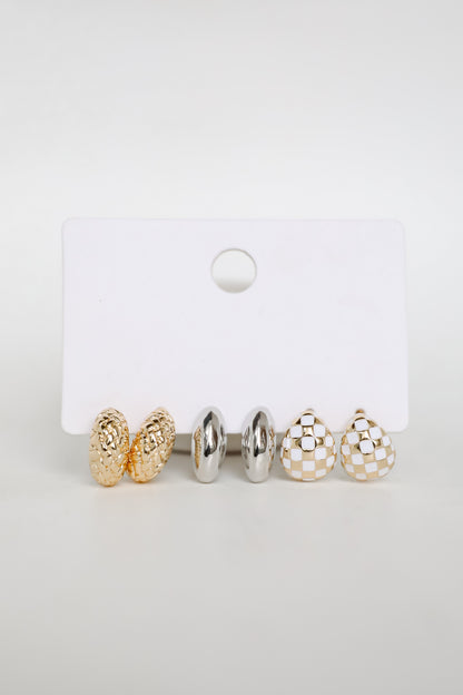 Rosie Multi Hoop Earring Set